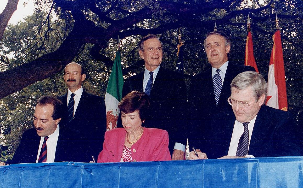 Moment image for NAFTA came into force.