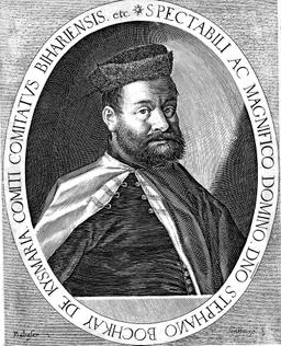 Stephen Bocskai leads Hungarian rebellion against Habsburg rule in historical event.