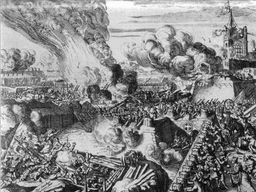 Ottoman Empire's siege of Vienna marking a significant event in European history.