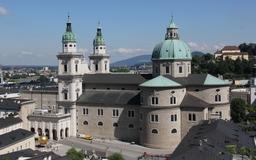 Salzburg's first historical record reference as a city mentioning its existence.