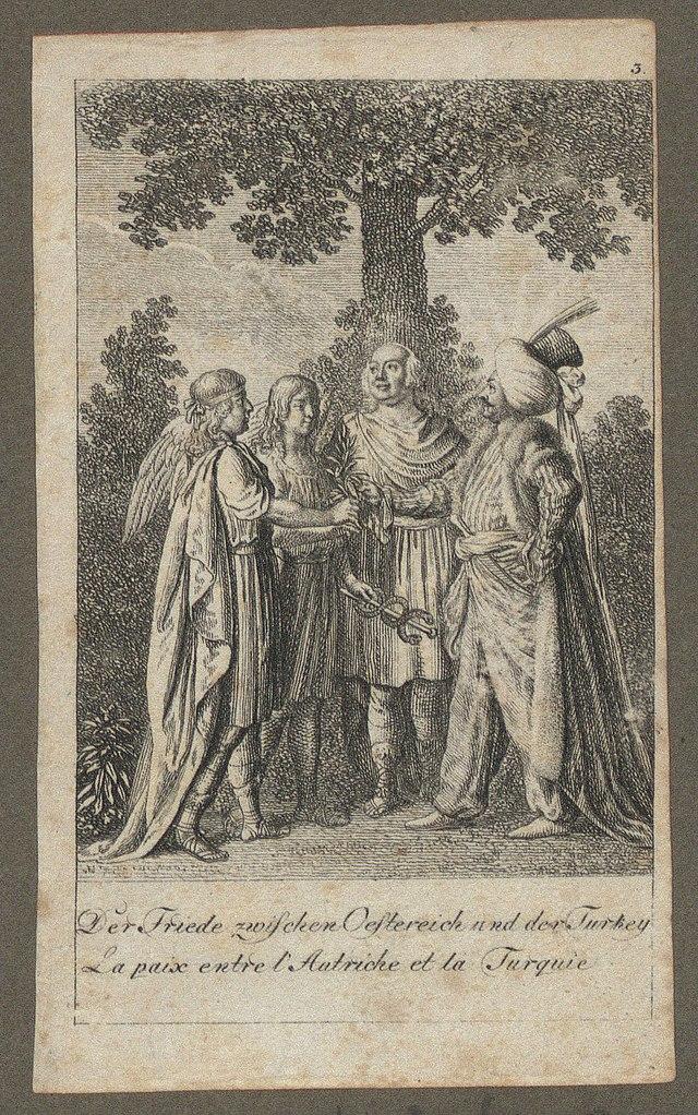 Moment image for Treaty of Sistova concludes conflict between Austria and Turkey in history.