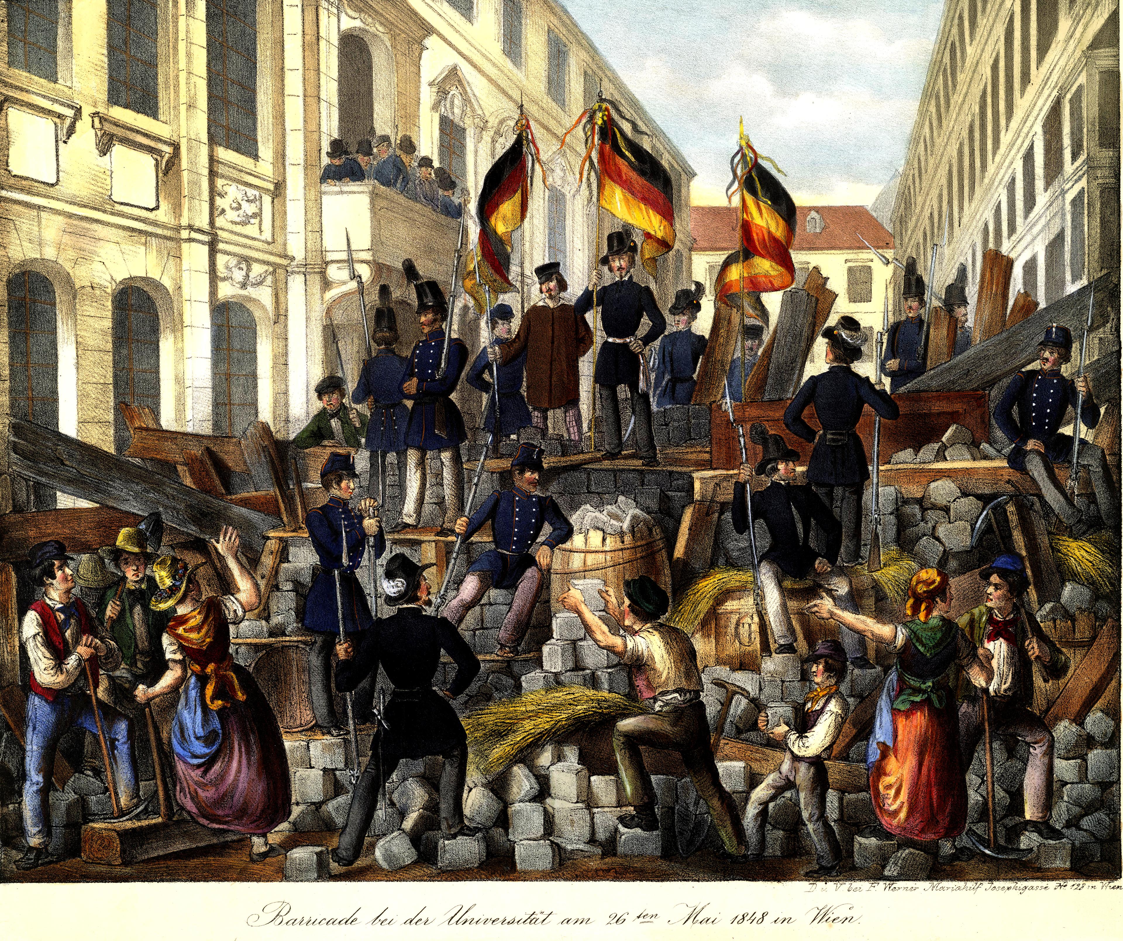 Moment image for Revolutions bring political turmoil and social change across Europe in 1848.