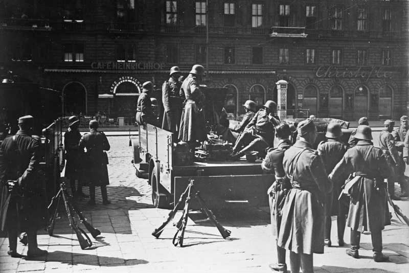 Moment image for Anschluss: Germany's annexation of Austria sparks the onset of World War II.