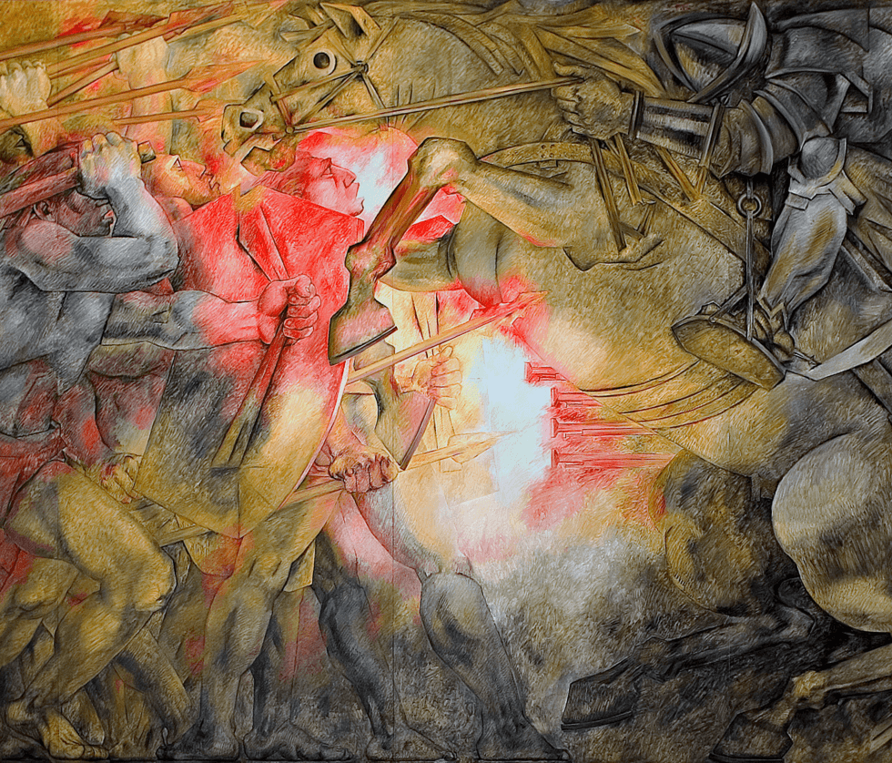 Moment image for Captain Alonso Pacheco founds Maracaibo.