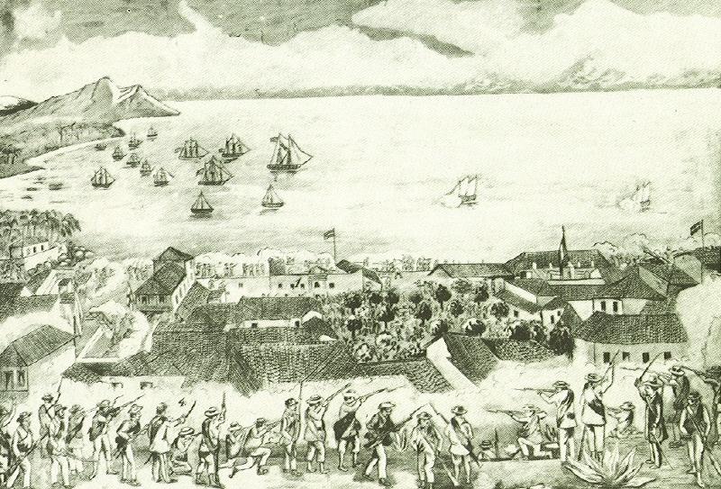 Moment image for Onset of Federal War between centralists and federalists