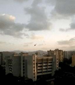 Rogue Police Pilot Attacks Supreme Court in Caracas