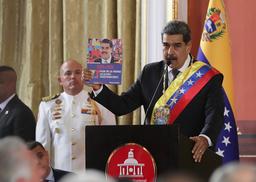 Nicolás Maduro sworn in for disputed third term