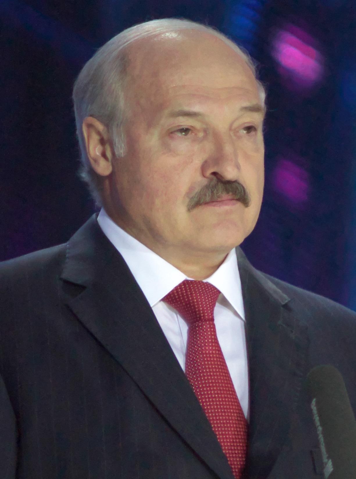 Moment image for Alexander Lukashenko wins another presidential election in Belarus.