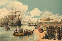 Portuguese ships mark the Gulf's early history with their arrival.