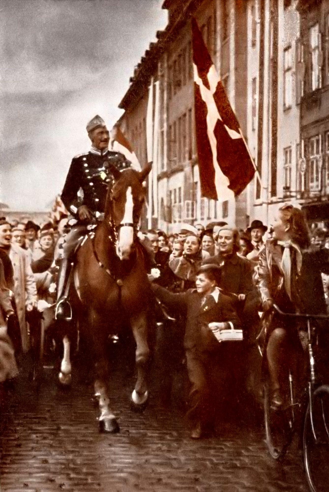 Moment image for King Christian X's Brave Act: Riding Through Occupied Copenhagen