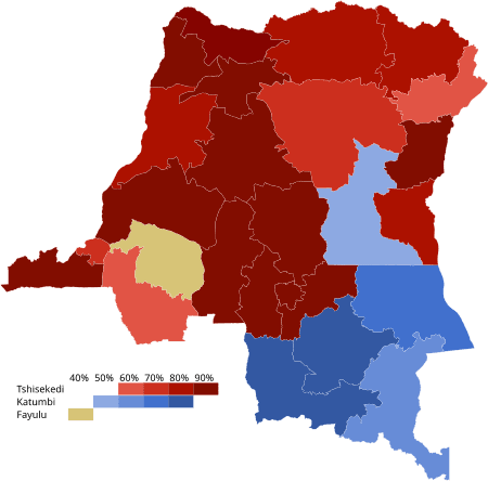 Moment image for Félix Tshisekedi declared election winner as opposition cries foul