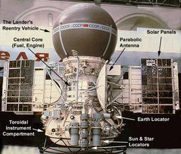 First Venus Soil Samples and Sound Recording
