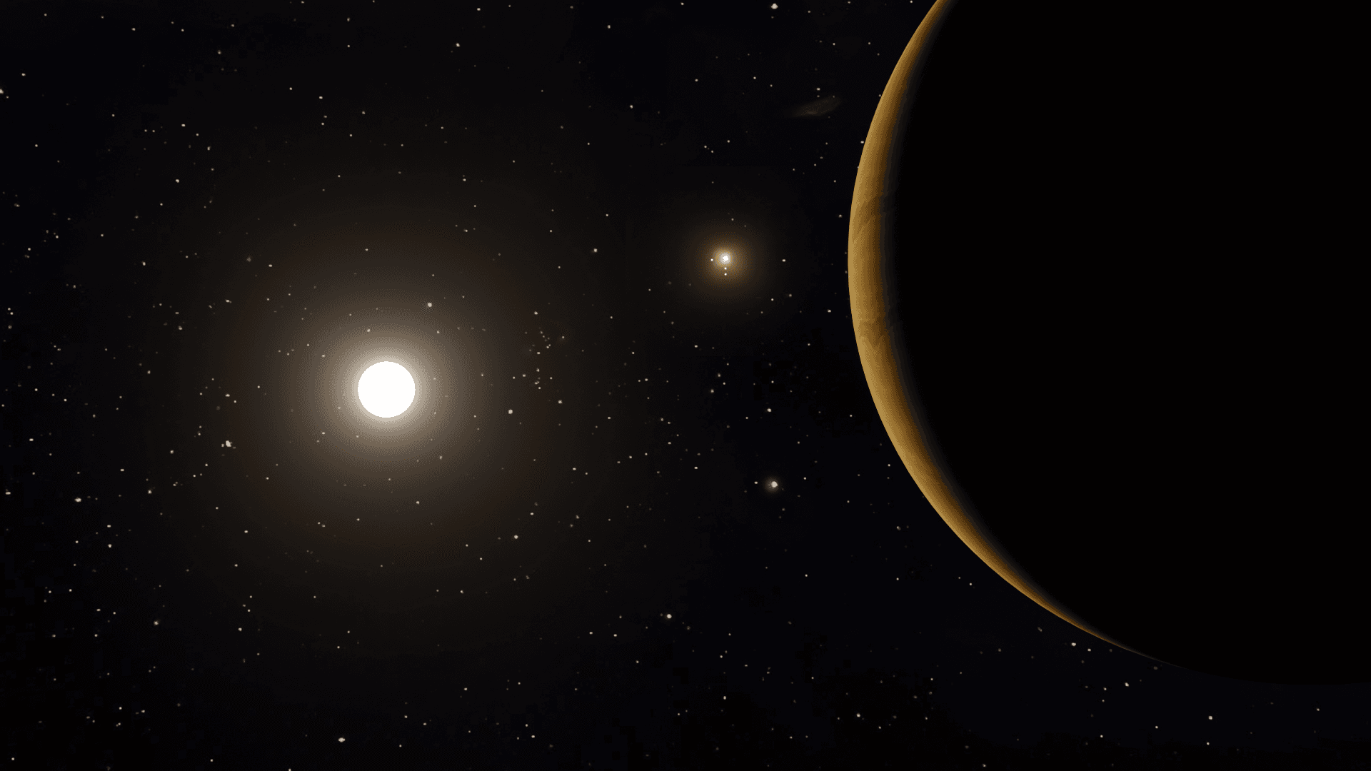 Moment image for First Suspected Detection of an Exoplanet