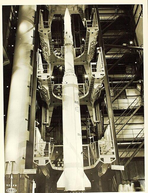 Moment image for France launches its first satellite