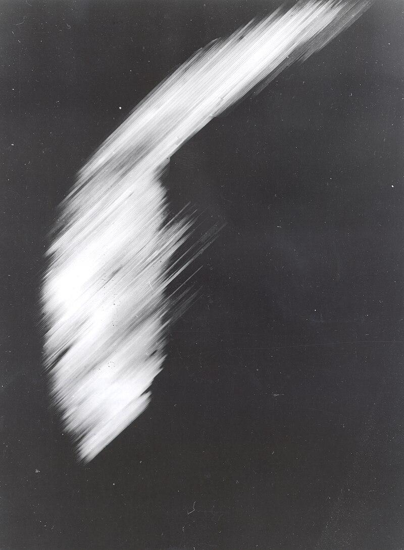 Moment image for First photograph of Earth from orbit