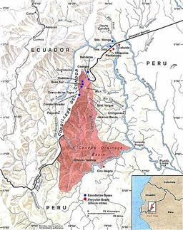 Cenepa War between Ecuador and Peru