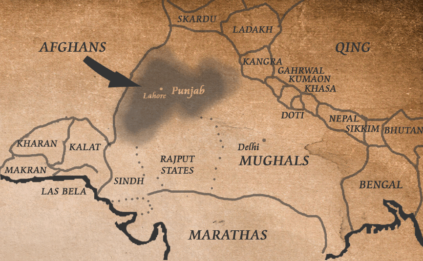 Moment image for Ahmad Shah Durrani's Invasions Begin