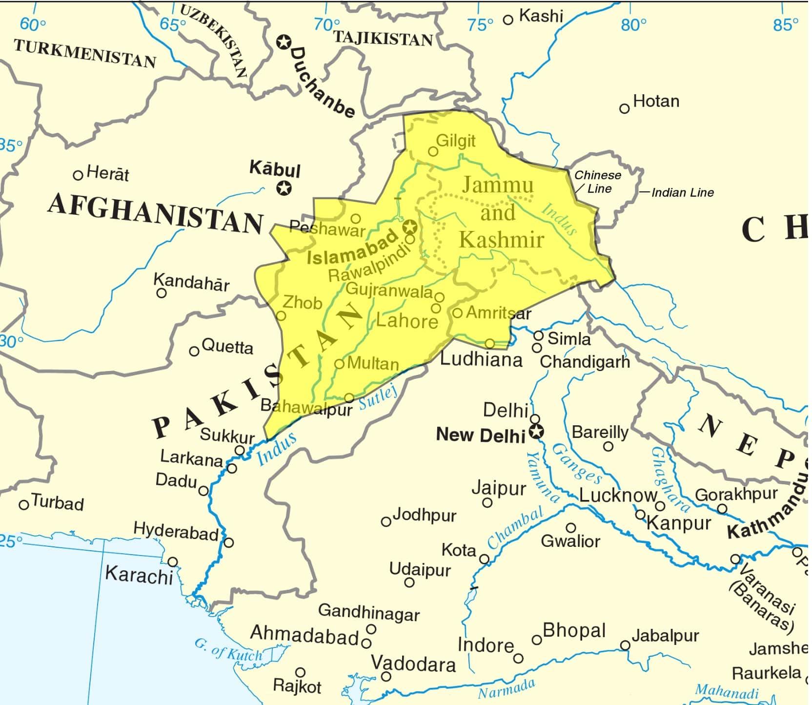 Moment image for British East India Company captures Kashmir from Sikh Empire