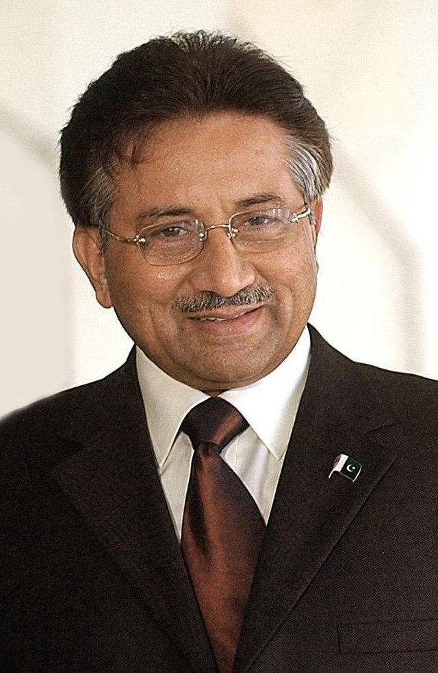 Moment image for General elections lead to President Pervez Musharraf's government formation