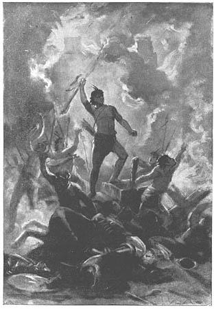 Moment image for Capture of Caupolicán: Defeat by Spanish forces