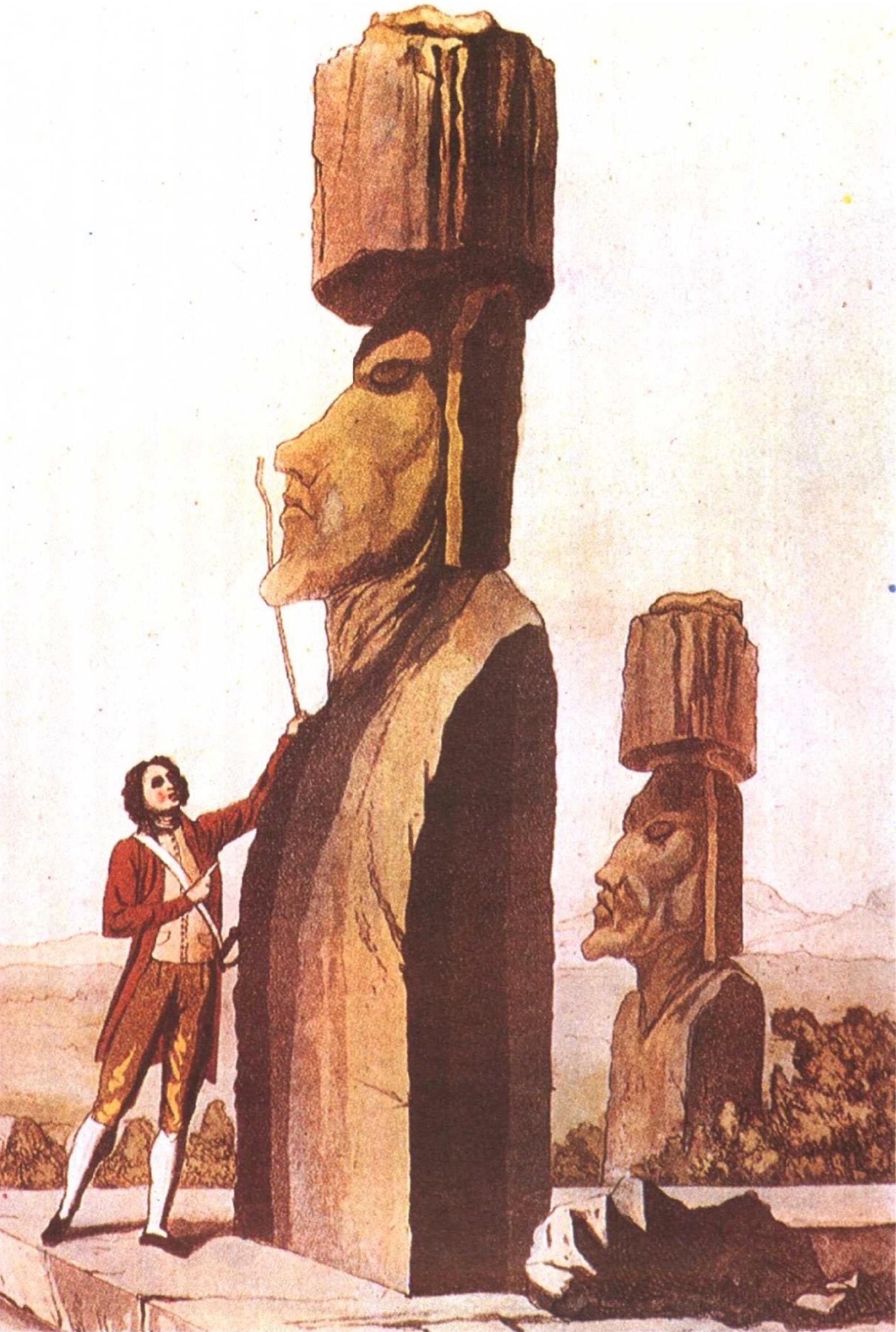 Moment image for Discovery of Easter Island by Jacob Roggeveen