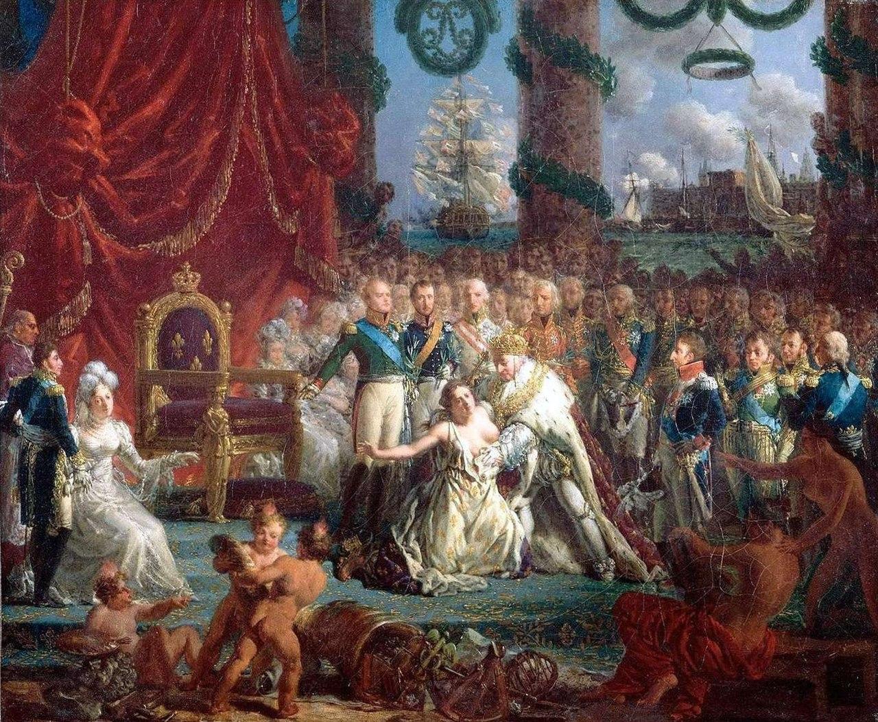 Moment image for Louis XVIII Begins First Reign