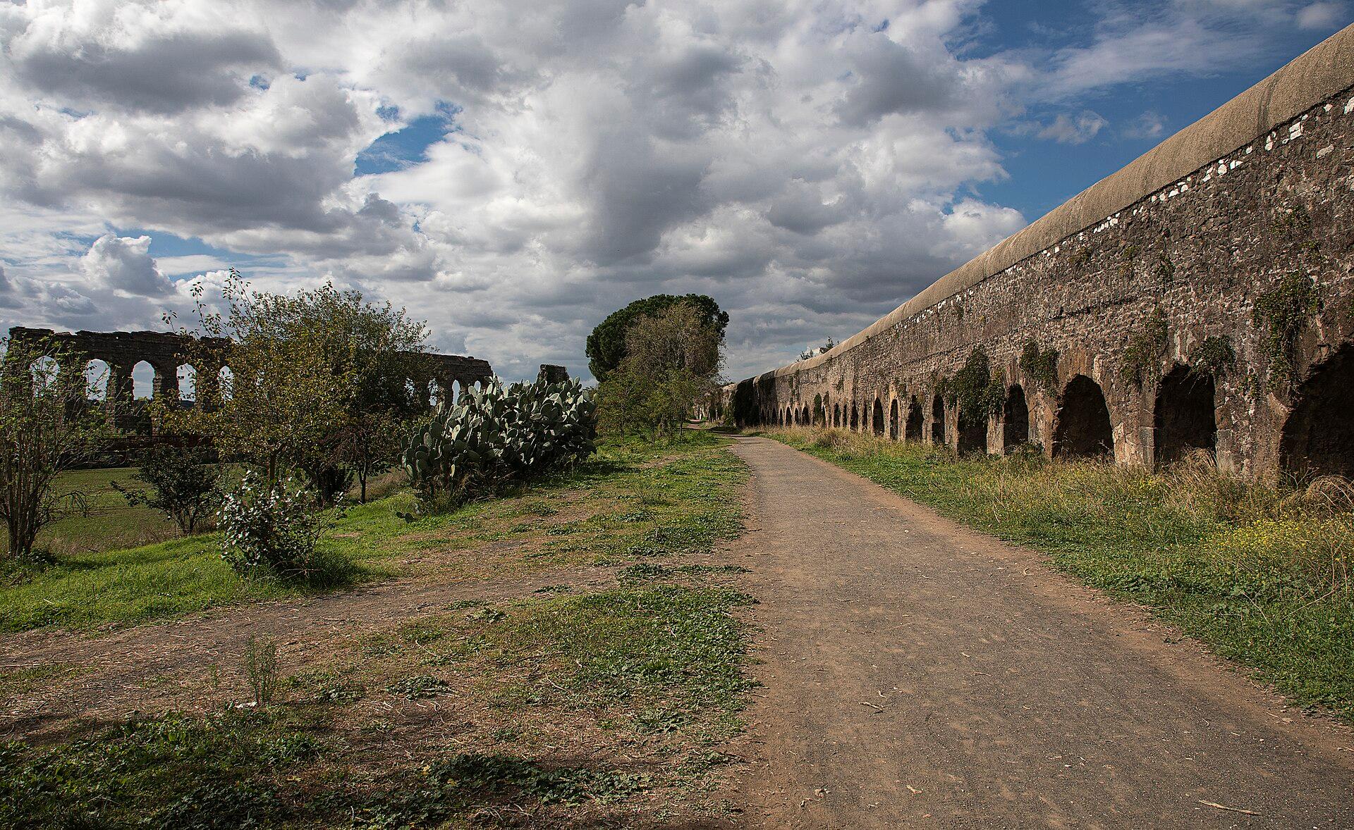 Moment image for Rome's First Aqueduct and City Walls