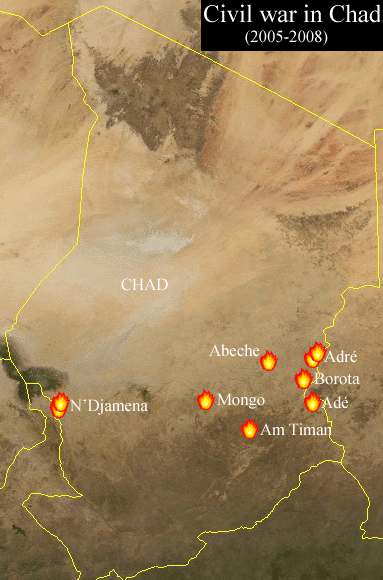 Moment image for Chad declares war on Sudan after deadly attack in Adré