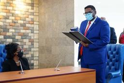 Guyana swears in Irfaan Ali as president after long stand-off