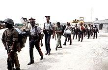 Moment image for Execution of Maurice Bishop leads to chaos, US intervention in Grenada.