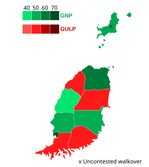 Moment image for Blaize returns as Chief Minister, prioritizing development and modernization in Grenada - a summary.
