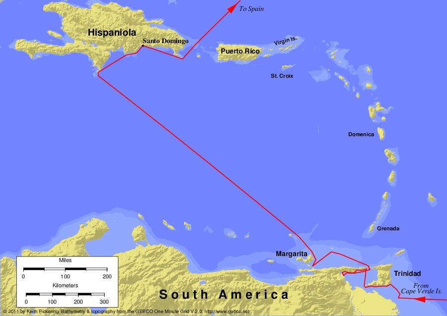 Moment image for Christopher Columbus's Third Voyage: Discovery of Grenada in the Age of Exploration.
