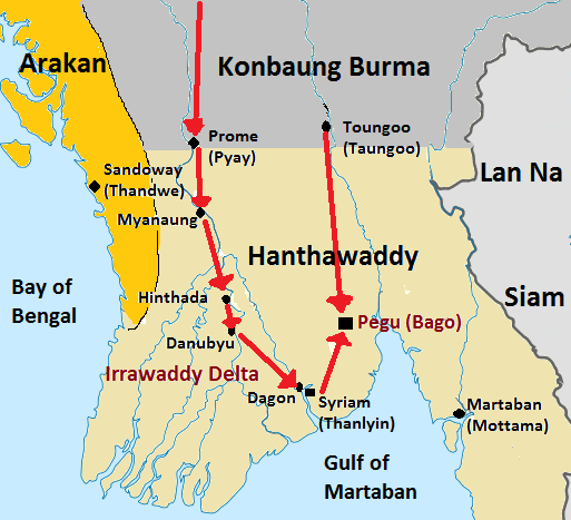 Moment image for Hanthawaddy's Invasion of Upper Burma and Capture of Ava