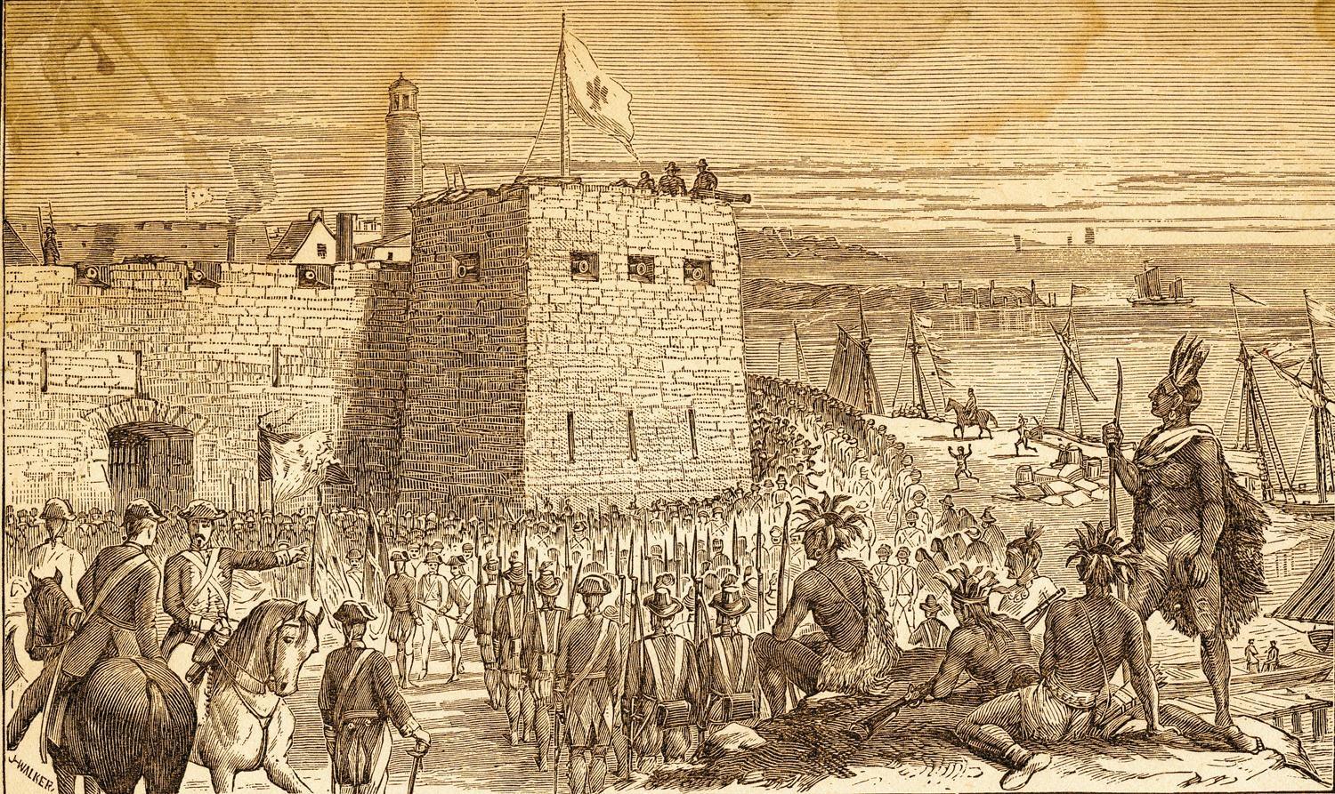 Moment image for British and French tensions rise during North American conflict, impacting colonial relationships.