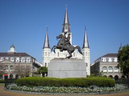 New Orleans founded by the French in Louisiana, represents a mix of cultures.