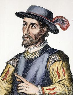 Juan Ponce de León explores Florida searching for the Fountain of Youth.