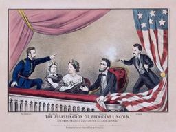 President Abraham Lincoln was assassinated by John Wilkes Booth at Ford's Theatre in Washington.