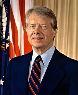 Jimmy Carter becomes the 39th President, winning the election.