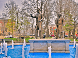 Lincoln and Douglas debated on slavery, statehood, equality, and popular sovereignty across 7 Illinois cities.