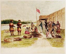 Growing commerce between Indigenous and Norse populations in historic exchanges.