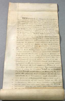 Quebec Act establishes French civil law and Roman Catholic religion in Quebec.