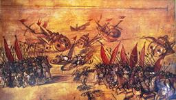 Arrival of Hernán Cortés and Spanish Fleet