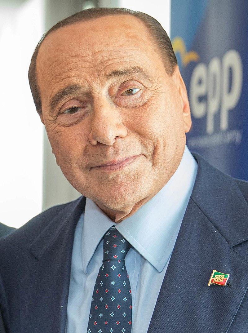 Moment image for Political controversy surrounds the influential figure, Silvio Berlusconi, influencing Italian politics for years.