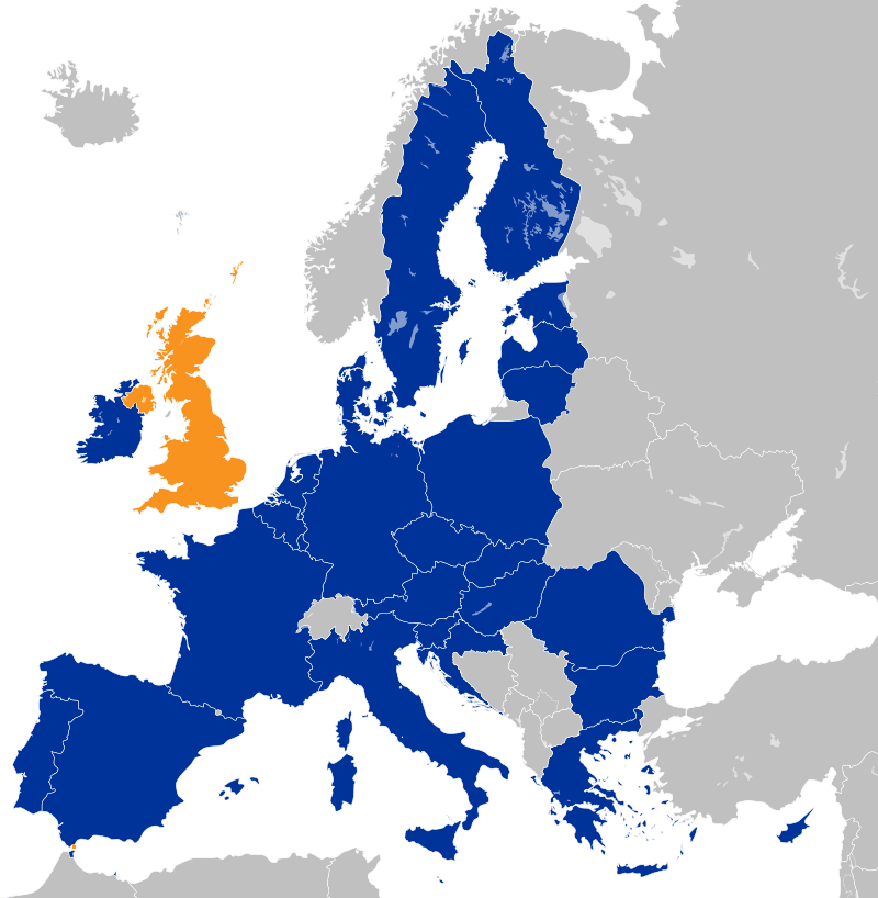 Moment image for Brexit negotiations commenced