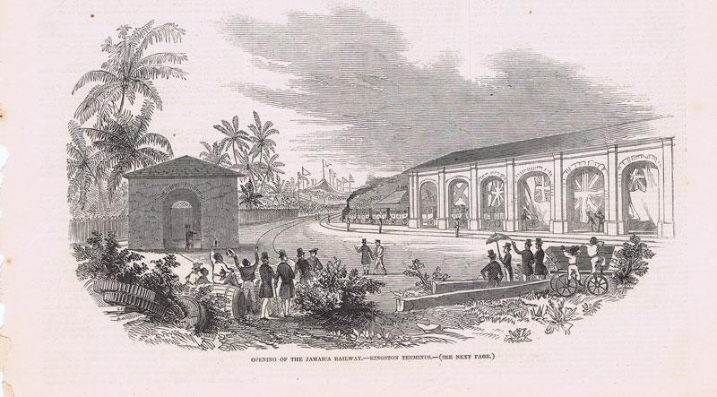 Moment image for Railway Construction Facilitates Transportation Development in Kingston and St. Andrew.