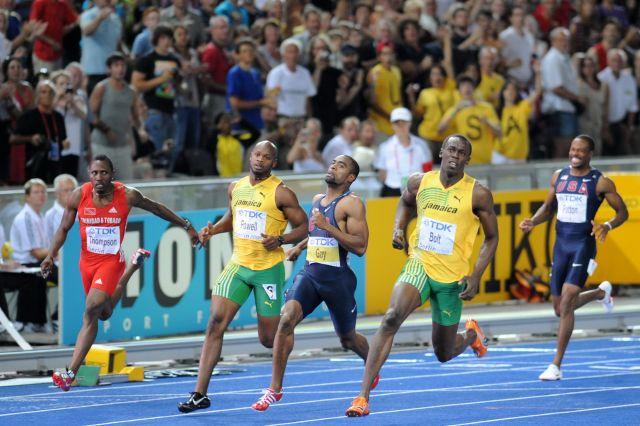 Moment image for Usain Bolt Sets New 100m World Record