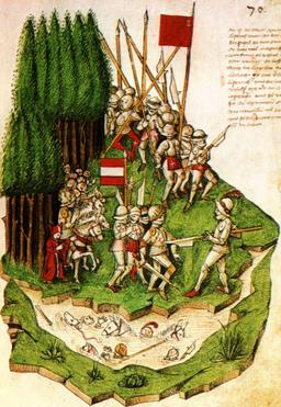 Historic Battle: Swiss Peasants Defeat Habsburg Knights