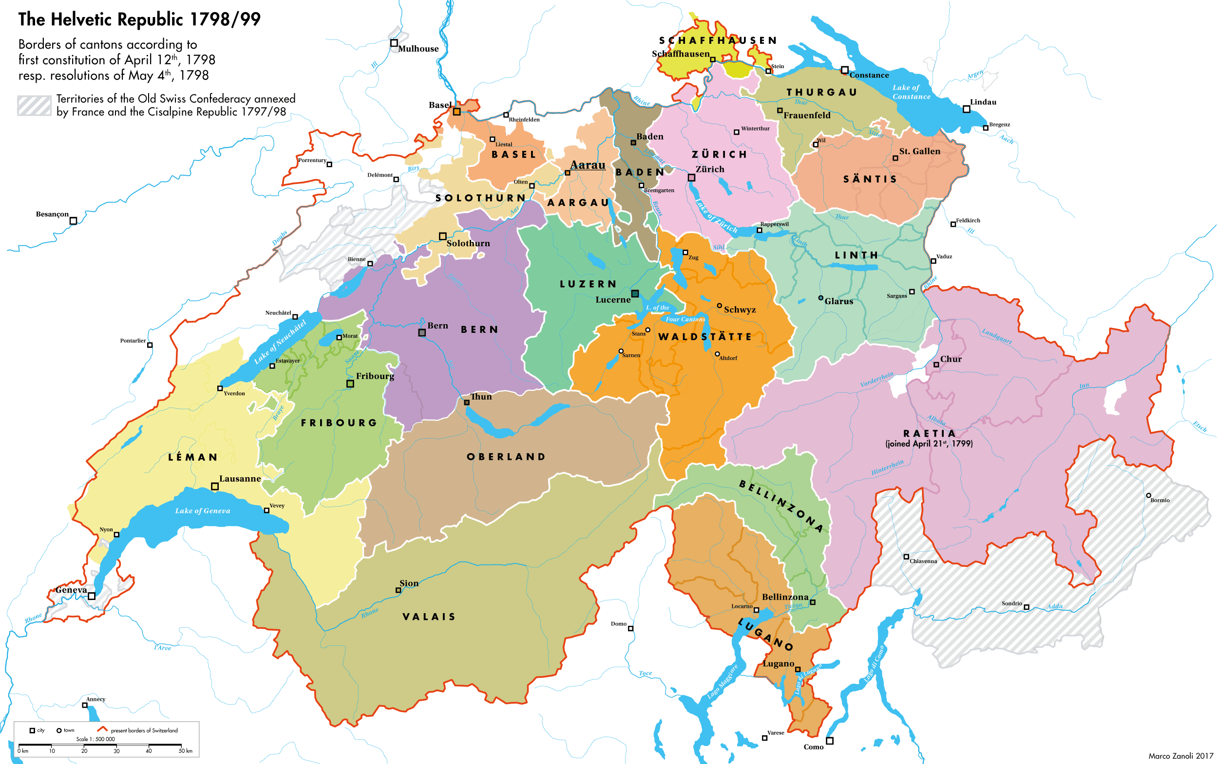 Moment image for Establishment of the Helvetic Republic