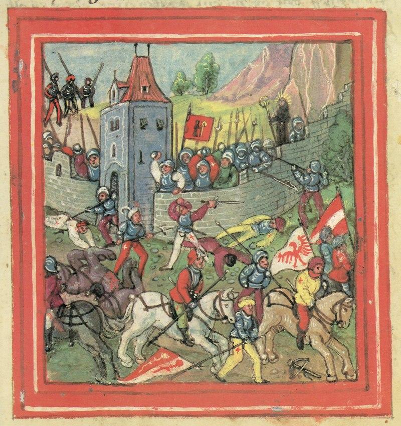 Moment image for Battle of Näfels: Swiss defeat Habsburg army