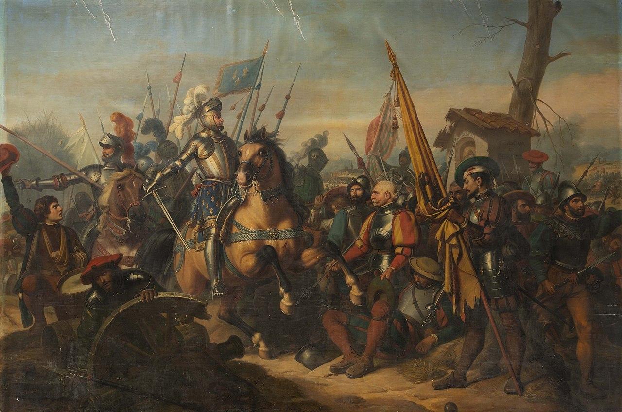 Moment image for French defeat Swiss at Ceresole